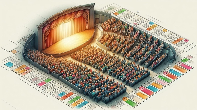 Saalpläne & freie Platzwahl / Stehplätze